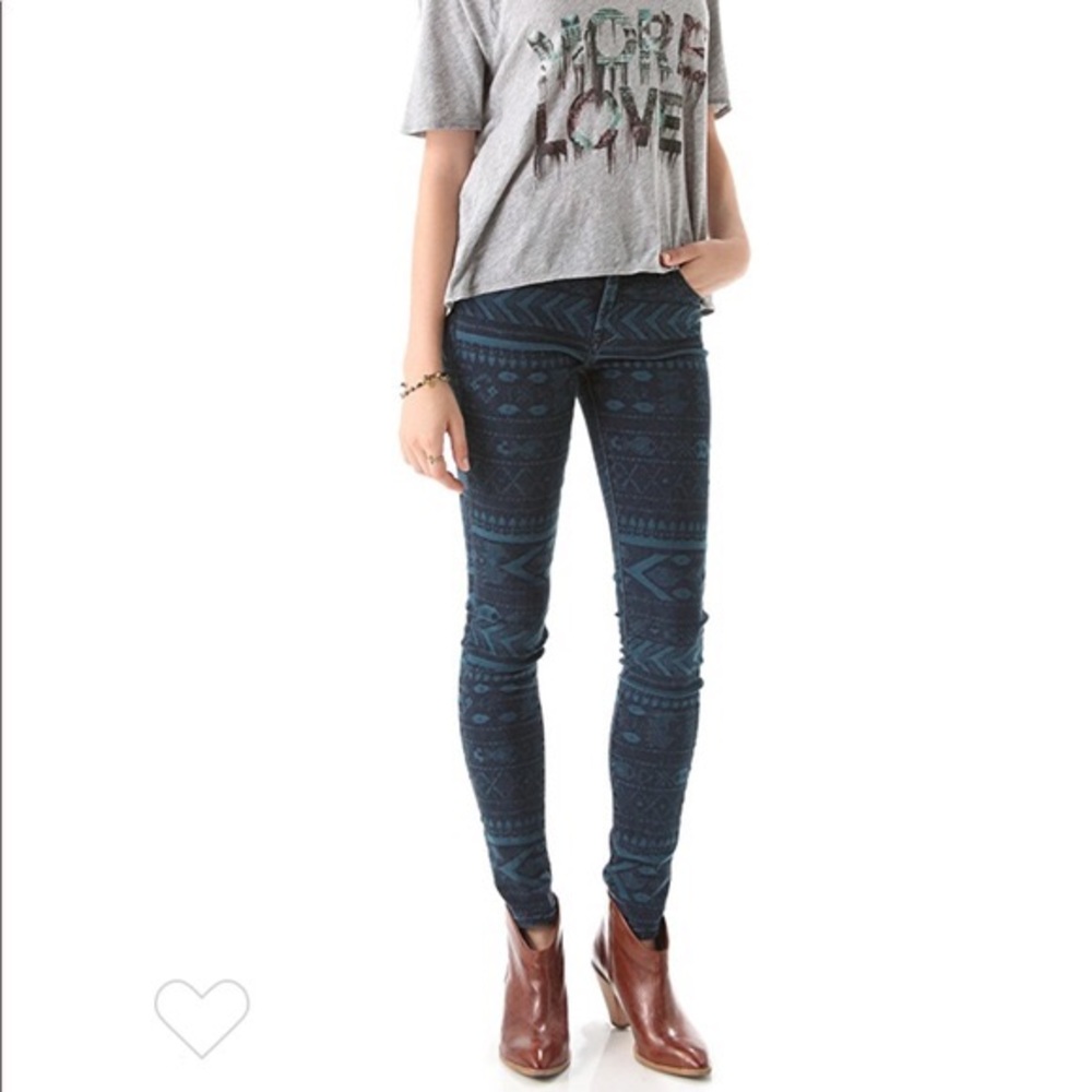 RARE Genetic Denim: Southwestern Pattern